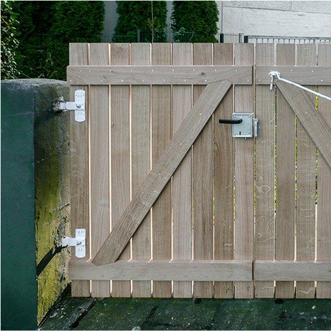 Gartentor aus Holz